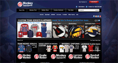 Desktop Screenshot of monkeyteamsports.com